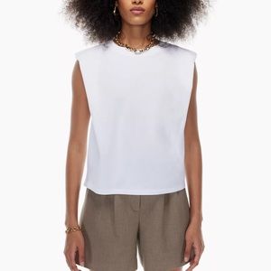 NEW Aritzia Babaton Shoulder Pad Tank